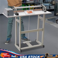 2-in-1 Foot Pedal Heat Sealing Machine Plastic Bag Sealer Sealing Machine 850W