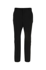 SAINT LAURENT Black Wool Pant New  Authentic