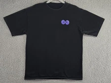 Popoo Cyphers Shirt Mens Large Black Anime Cyberpunk Graphic Tee Pop Universe