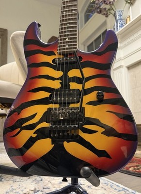 1980s Original ESP Guitar/George Lynch's Tiger Graphic | eBay
