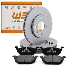 Bremsscheiben Ø 256mm + Beläge für VW UP SEAT MII SKODA CITIGO PR-1LA/1ZQ vorne