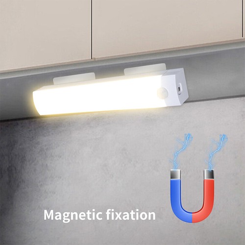 Wireless LED PIR Motion Sensor Light USB Rechargeable Strip Cabinet Closet Lamp‖ - Picture 5 of 18