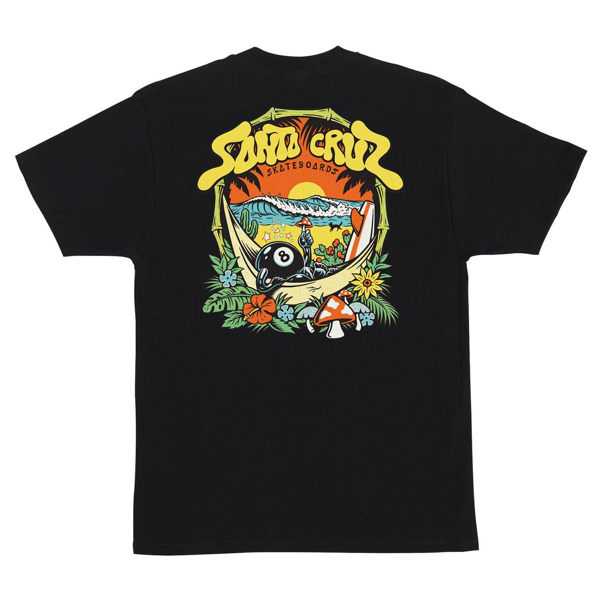 SANTA CRUZ★8baller トリップ ブラック Tシャツ Santa Cruz Skateboards Shirt Winkowski 8Baller Trip Black | eBay