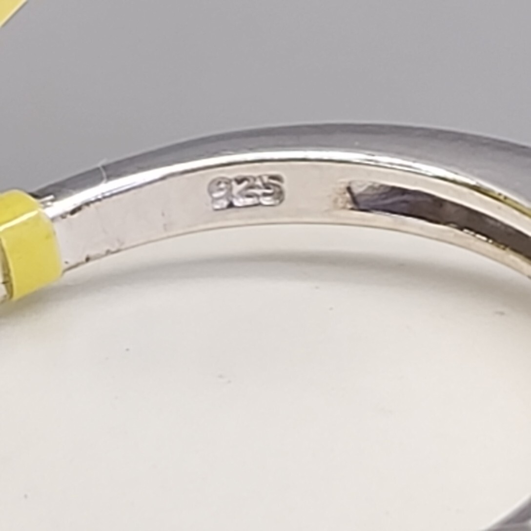 Ruby Ring Cocktail Red Lab Created White Topaz St… - image 6