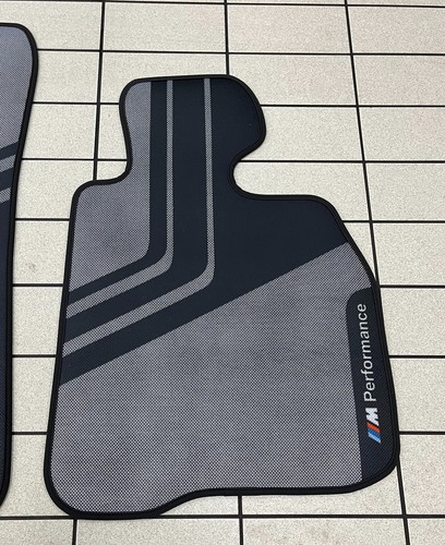 BMW Rubber Floor Mats M Performance Front 4 Series F32 F33 F82 F83 F86 2407306 - Picture 3 of 23