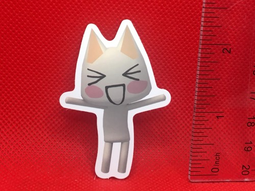 Toro Inoue Doko Demo Issyo 2inch mini Sticker Sony put on Smart phone ...