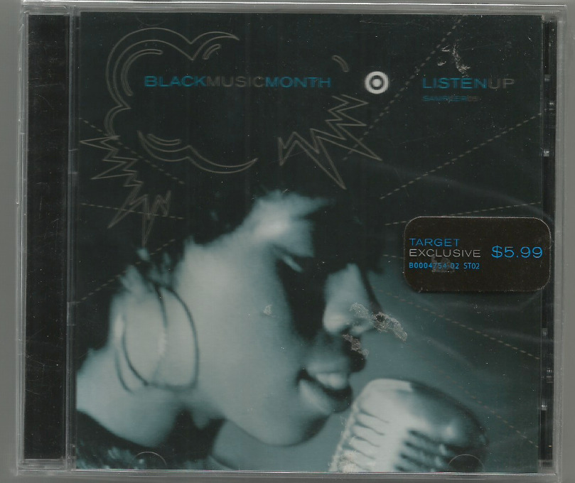 Black Music Month CD Audio Album Listen Up Sampler 05 2005 Target Promo