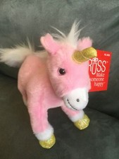 RUSS UNICORN SUGARPLUM STUFFED ANIMAL 6" PINK - BRAND NEW WITH TAGS