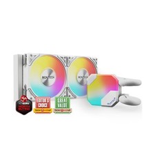 MONTECH HyperFlow ARGB 240 - AIO CPU Liquid Cooler, Intel AMD Compatible, Cha...