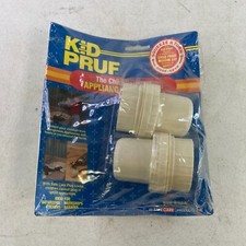 Vintage Child Resistant Appliance Plug Locks By Safe Care VTG BRAND NEW