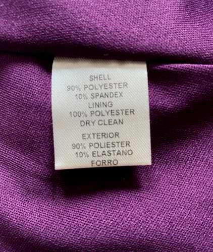 ELIZA J Ciruela Terciopelo Terciopelo Plisado Cuello Simulado Blusa Halter Vestido Talla 12 ¡Nuevo! - Imagen 19 de 24