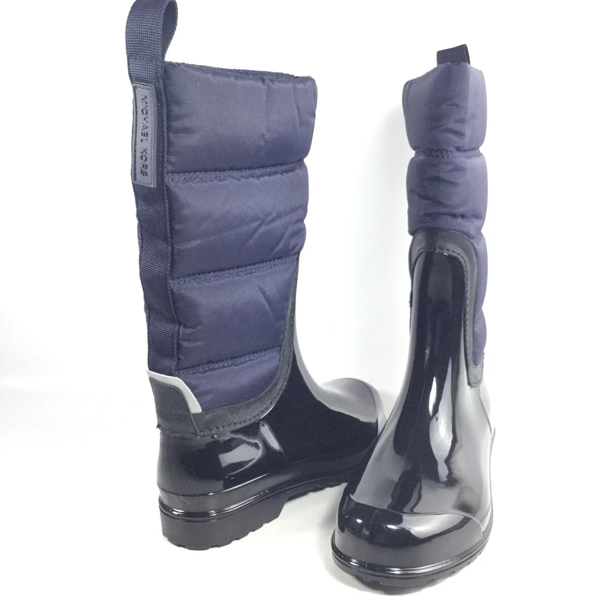 Michael kors navy boots deals