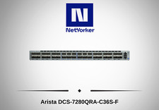 Arista DCS-7280QRA-C36S-F 36 Port 36x40G 12x100GbE QSFP Switch Router-Fast Ship