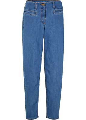 Neu Jeans,Ballon-Shape Gr. 42 Mittelblau Damenjeans Hose Pants