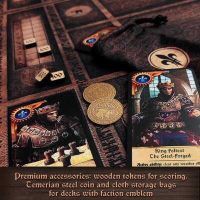 Gwent cards 2.0 - Witcher - 5 decks with fixed game balance