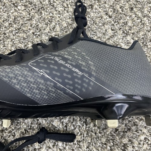 Nike React Vapor Ultrafly 4 Baseball Cleats Mens Size 14 DN1792-001 Black - Picture 7 of 9