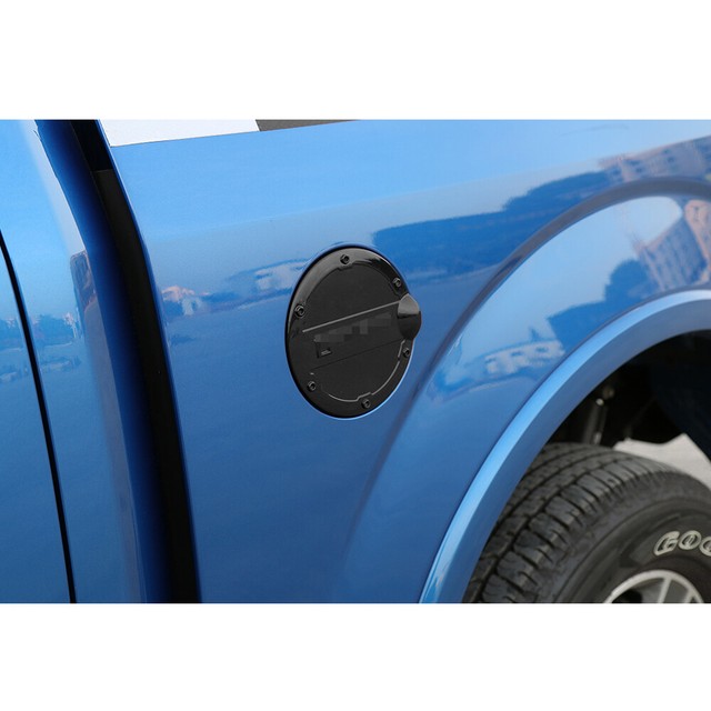 1X Black Fuel Filler Door Tank Gas Cap Cover For Ford F150 F150 20152019 eBay