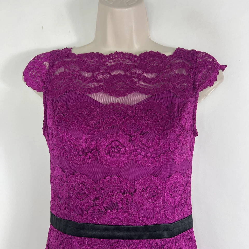 Vestido feminino Hailey Logan By Adrianna Papell tamanho 3/4 acima do joelho bainha renda - Imagem 2 de 4