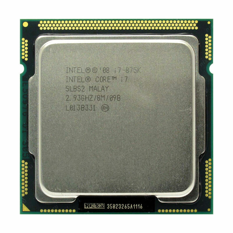 INTEL CORE I7-875K PROCESSOR 2.93GHZ/2.5GT/s（SLBS2）LGA 1156