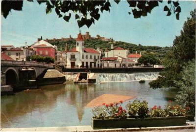 CPM AK TOMAR Rio Nabao e vista parcial PORTUGAL (750839)