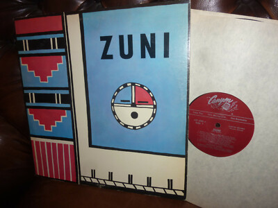 ZUNI, RARE HISTORICAL INDIAN NATIVE AMERICAN Folk USA Canyon Records ARP 6060 LP