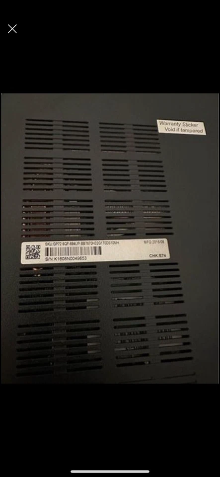 MSI Gaming Laptop 17.3” con scatola originale Gp72 Leopard Pro-694 NOTEBOOK GAMING - Immagine 4 di 4