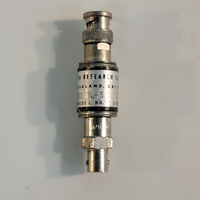 EH E-H Research Labs ZT 5-5 BNC RF Filter 261 B/U
