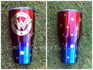 wonder woman yeti tumbler