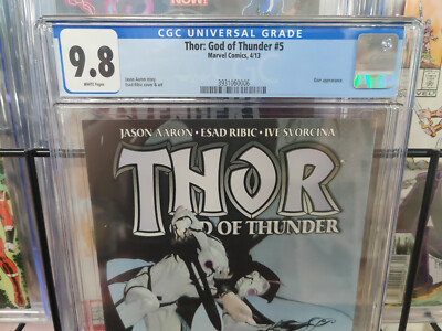 THOR GOD OF THUNDER #5 (2013) - CGC GRADE 9.8 - GORR THE GOD
