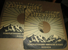 78RPM 10" 2 Two Elite - Record Switzerland Sleeve Sleeves