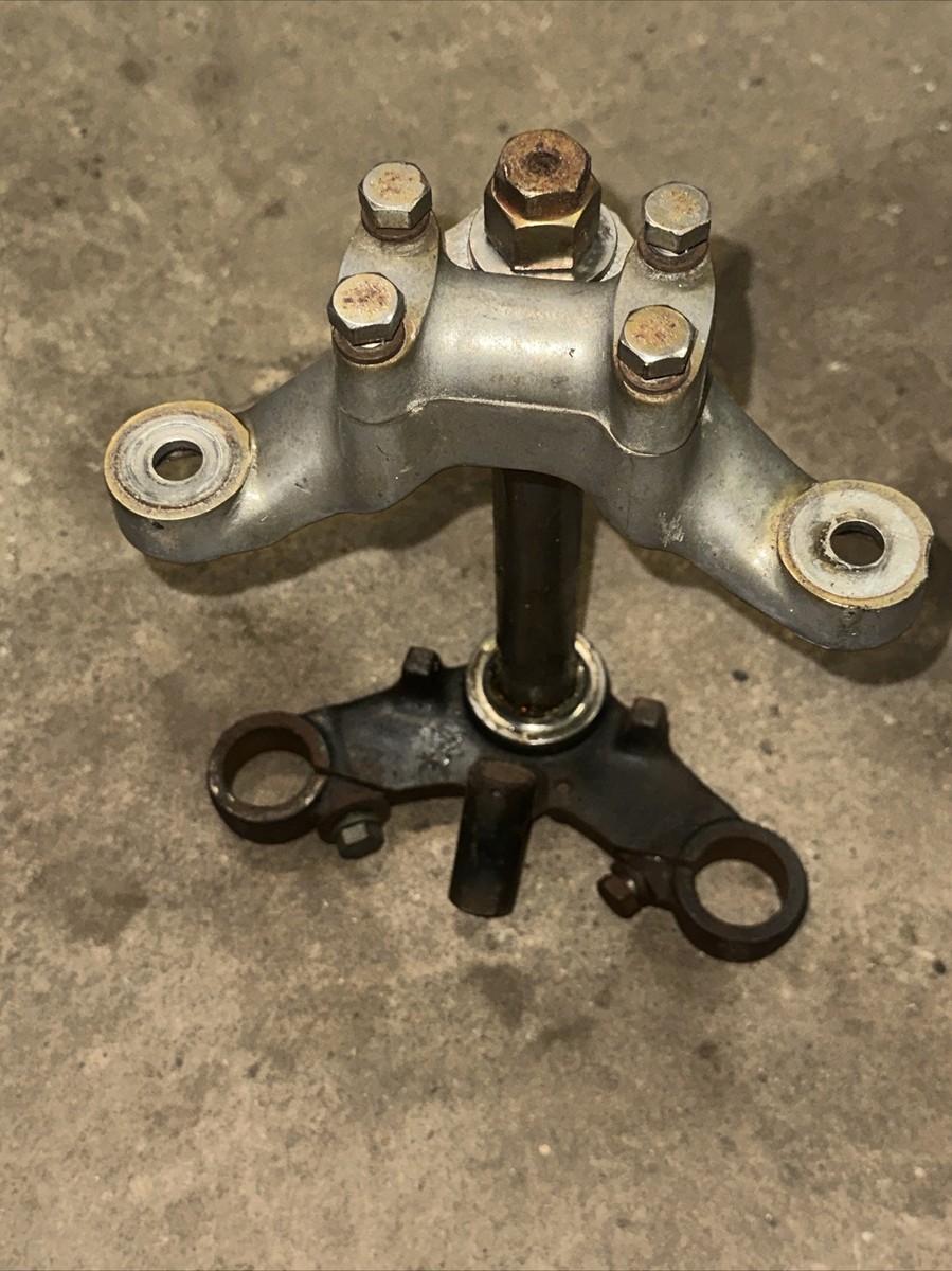 Original Yamaha Cs1 180cc 1967 Ycs1 Complete Top Bottom Yoke Front Fork  Ycs