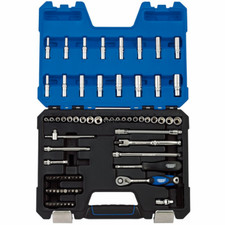 Draper 1/4 SQ.DR 75PC SOCKET SET 16448 1/4 Sq. Dr. MM/AF Combined Socket Set