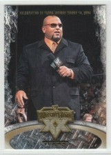 TAZZ  ( Rare! GOLD PARALLEL ) 2004 Fleer WWE Wrestlemania XX  #35 ECW AEW TAZ