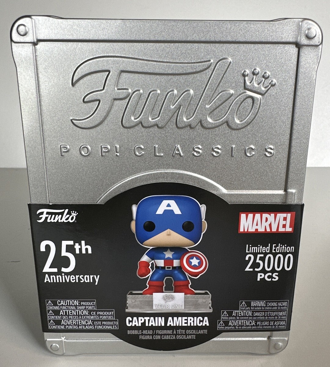 Funko Pop! Classics Captain America 25th Anniversary Marvel