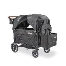 Larktale Caravan V3, Byron Black - Stroller/Wagon for Kids & Babies - Seats 2...
