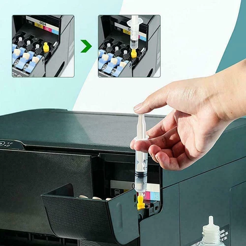fits Epson Printer Cleaning Kit Cleaner Flush Unblock Nozzles Print Head -