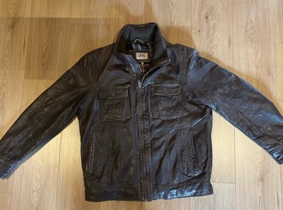 Camel active Leder Jacke Größe 52