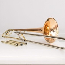 Getzen 3508R Custom Series Jazz Trombone, Red Brass