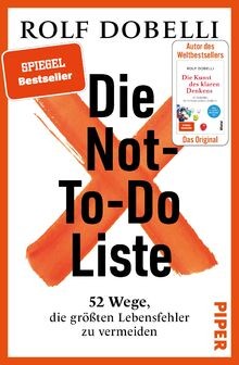 Die Not-To-Do-Liste: 52 Wege, die größten Lebensfehler z... | Buch | Zustand gut