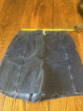 80s VTG OP Ocean Pacific Corduroy Shorts Medium Navy Blue