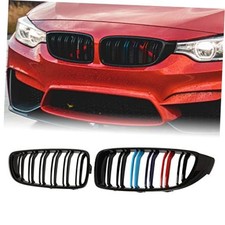 4 Series F32 Front Kidney Grille ABS 2014-2020 F32 Double Slats  M Color