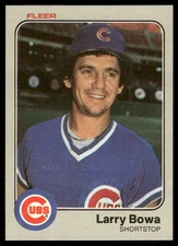 1983 Fleer #491 Larry Bowa