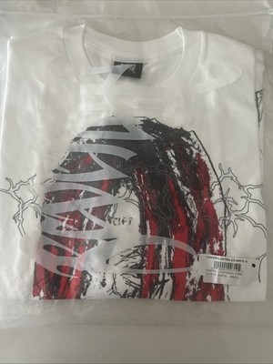 Revenge Trippie Redd Lightning White Longsleeve Tee Men's Size S