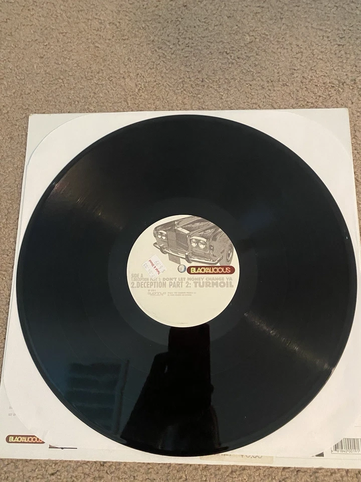 BLACKALICIOUS - DECEPTION (PARTS 1, 2, 3) (12") 1999  RARE!!  EL-P + GIFT OF GAB - Imagem 3 de 4