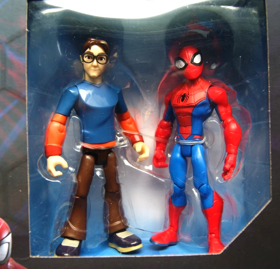 Marvel Toybox Spider-Man Crime Lab Juego (¡Raro y Muy Buen Estado Exclusivo de Disney!) Foto 2 de 4