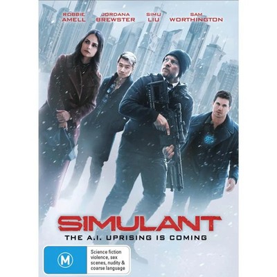 Simulant DVD | Robbie Amell, Jordana Brewster | Region 4