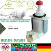 Bosch Siemens Original Ersatzteil 11033896 00631199 Ablaufventil GeschirrspüLer