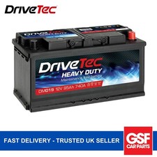 DriveTec Battery 12V 95Ah 740A B13 For Mercedes-Benz S-Class CL 600 S 55 AMG