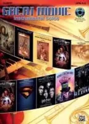Alfred Publishing | Great Movie Instrumental Solos | Taschenbuch | Englisch
