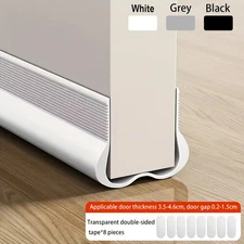 PVC Flexible Door Bottom Sealing Strip Under Door Draft Stopper Sealing Strip
